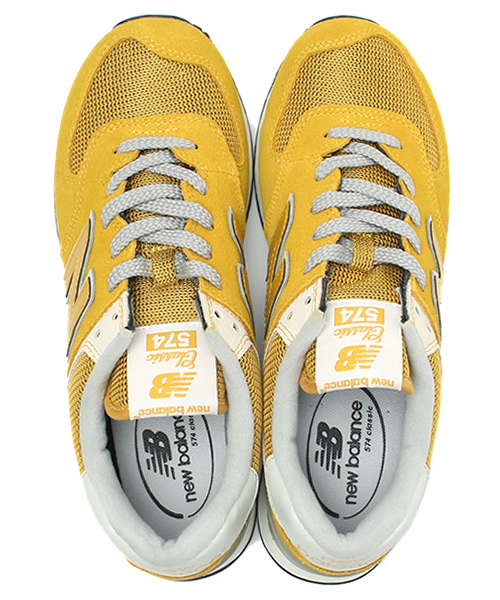 NEW BALANCE(ニューバランス)の「BYBC new balance ML574 スニーカー◆(スニーカー・レディース・ネイビー/イエロー/グレー・23cm/24.5cm/24cm/23.5cm/25cm)」の6枚目の写真