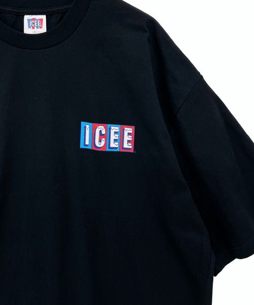 En serio TOKYO(エンソリオトーキョー)の「ICEE/アイシー 別注ビッグシルエット Tシャツ(Tシャツ/カットソー・メンズ・ブラック/ホワイト/ライトパープル・M/S/L)」の11枚目の写真