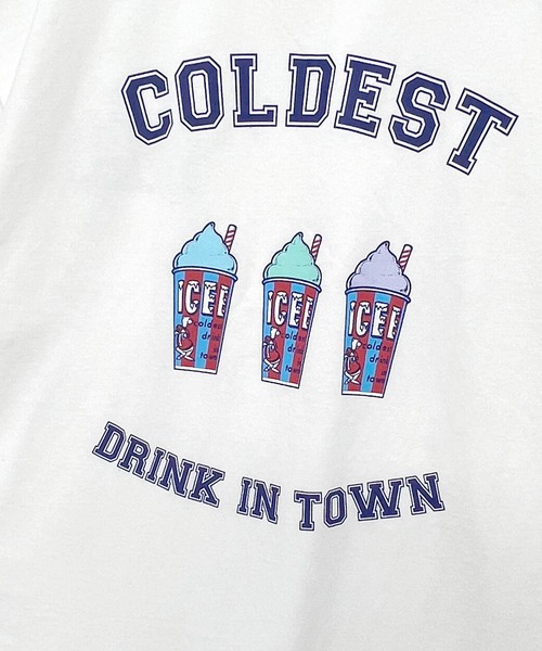 En serio TOKYO(エンソリオトーキョー)の「ICEE/アイシー 別注ビッグシルエット Tシャツ(Tシャツ/カットソー・メンズ・ブラック/ホワイト/ライトパープル・M/S/L)」の13枚目の写真