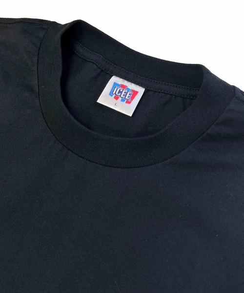 En serio TOKYO(エンソリオトーキョー)の「ICEE/アイシー 別注ビッグシルエット Tシャツ(Tシャツ/カットソー・メンズ・ブラック/ホワイト/ライトパープル・M/S/L)」の12枚目の写真