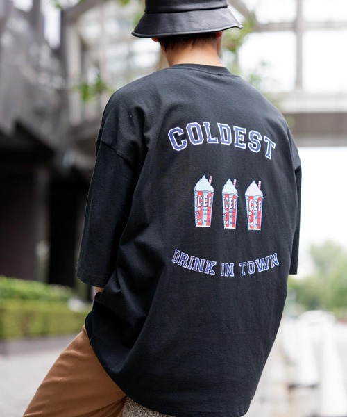En serio TOKYO(エンソリオトーキョー)の「ICEE/アイシー 別注ビッグシルエット Tシャツ(Tシャツ/カットソー・メンズ・ブラック/ホワイト/ライトパープル・M/S/L)」の17枚目の写真