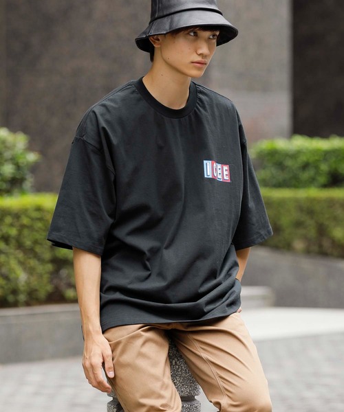 En serio TOKYO(エンソリオトーキョー)の「ICEE/アイシー 別注ビッグシルエット Tシャツ(Tシャツ/カットソー・メンズ・ブラック/ホワイト/ライトパープル・M/S/L)」の14枚目の写真