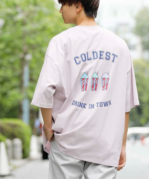 En serio TOKYO(エンソリオトーキョー)の「ICEE/アイシー 別注ビッグシルエット Tシャツ(Tシャツ/カットソー・メンズ・ブラック/ホワイト/ライトパープル・M/S/L)」の21枚目の写真