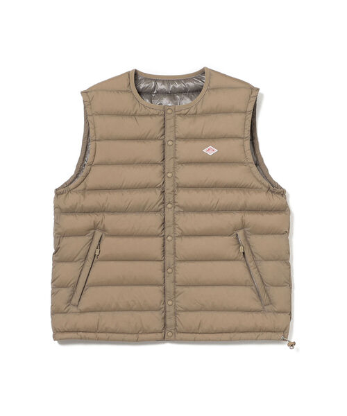 Ray BEAMS（レイビームス）の「DANTON / インナー ダウン ベスト（ダウンベスト・レディース・ブラック/ブラウン系その他2・SMALL/MEDIUM）」の13枚目の写真