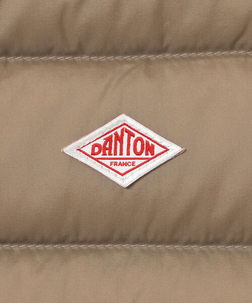 Ray BEAMS（レイビームス）の「DANTON / インナー ダウン ベスト（ダウンベスト・レディース・ブラック/ブラウン系その他2・SMALL/MEDIUM）」の16枚目の写真