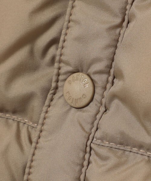 Ray BEAMS（レイビームス）の「DANTON / インナー ダウン ベスト（ダウンベスト・レディース・ブラック/ブラウン系その他2・SMALL/MEDIUM）」の17枚目の写真