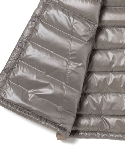 Ray BEAMS（レイビームス）の「DANTON / インナー ダウン ベスト（ダウンベスト・レディース・ブラック/ブラウン系その他2・SMALL/MEDIUM）」の19枚目の写真