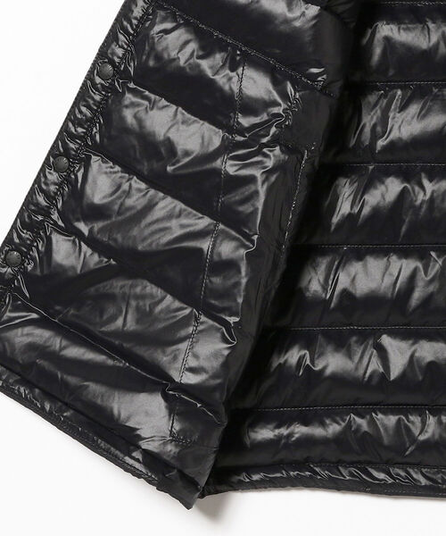 Ray BEAMS（レイビームス）の「DANTON / インナー ダウン ベスト（ダウンベスト・レディース・ブラック/ブラウン系その他2・SMALL/MEDIUM）」の21枚目の写真