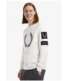 FRED PERRY | Badge Detail Long Sleeve Tee(Tシャツ/カットソー)
