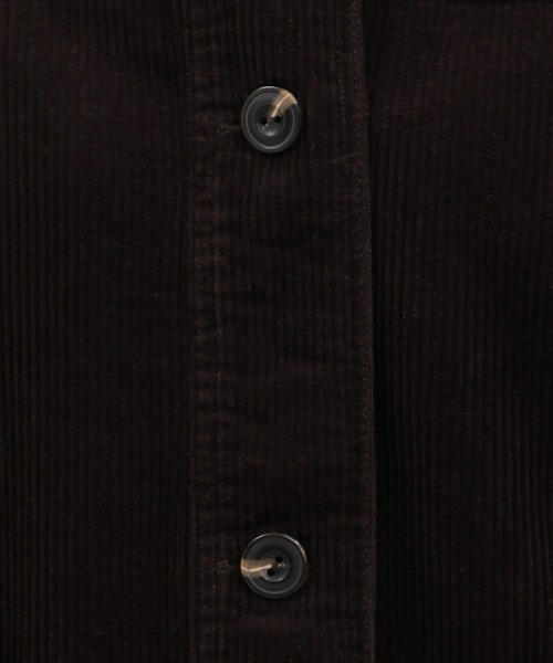 LAKOLE（ラコレ）の「8Wコーデュロイカバーオール[セットアップ対応] / 158272（ノーカラージャケット・レディース・ダークブラウン/オレンジ系その他/グレイッシュベージュ・SMALL/MEDIUM）」の15枚目の写真