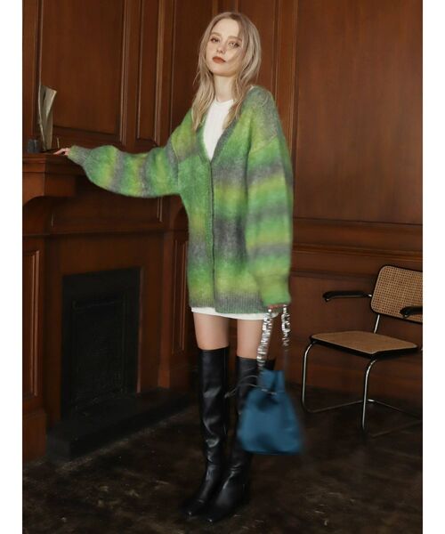 EVRIS（エヴリス）の「サテンチェーンミニバッグ（ハンドバッグ・レディース・ピンク/ブルー/ブラウン・FREE）」の15枚目の写真