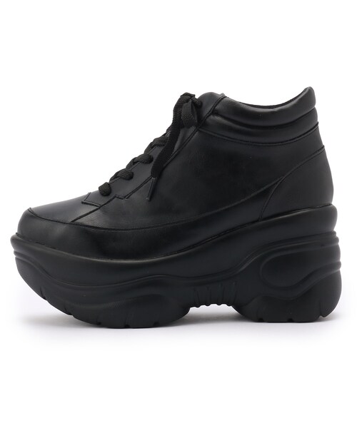 cs T&P（シーエスティーアンドピー）の「◆ハイカット厚底スニーカー（スニーカー・レディース・ブラック/ホワイト・L/M/S/LL）」の5枚目の写真