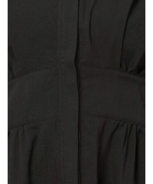 EMODA（エモダ）の「サイドシェイプハーフスリーブワンピース（ワンピース・レディース・ブラック/グレー/ブルー・FREE）」の17枚目の写真