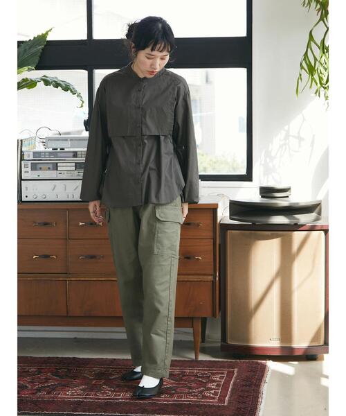 CRAFT STANDARD BOUTIQUE（クラフトスタンダードブティック）の「カーゴパンツ　＊◆（カーゴパンツ・レディース・ブラウン/カーキ・S/M/L）」の18枚目の写真