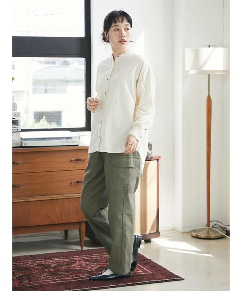 CRAFT STANDARD BOUTIQUE（クラフトスタンダードブティック）の「カーゴパンツ　＊◆（カーゴパンツ・レディース・ブラウン/カーキ・S/M/L）」の21枚目の写真