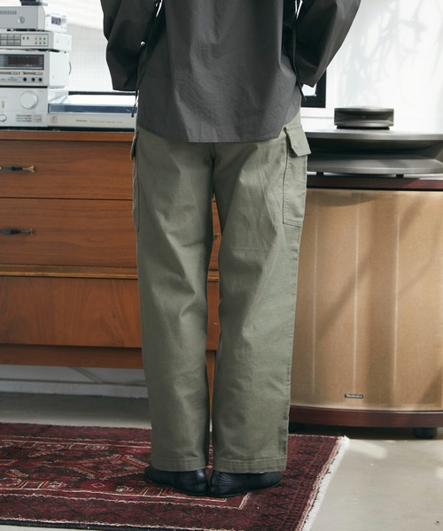 CRAFT STANDARD BOUTIQUE（クラフトスタンダードブティック）の「カーゴパンツ　＊◆（カーゴパンツ・レディース・ブラウン/カーキ・S/M/L）」の3枚目の写真