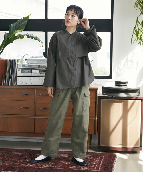 CRAFT STANDARD BOUTIQUE（クラフトスタンダードブティック）の「カーゴパンツ　＊◆（カーゴパンツ・レディース・ブラウン/カーキ・S/M/L）」の5枚目の写真