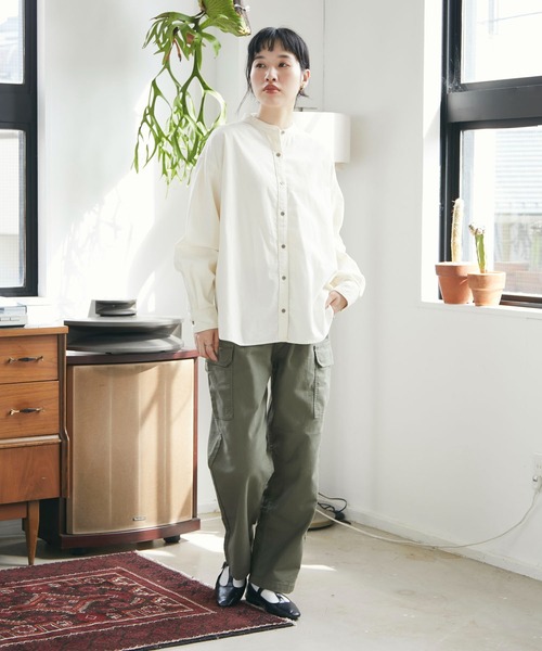 CRAFT STANDARD BOUTIQUE（クラフトスタンダードブティック）の「カーゴパンツ　＊◆（カーゴパンツ・レディース・ブラウン/カーキ・S/M/L）」の7枚目の写真