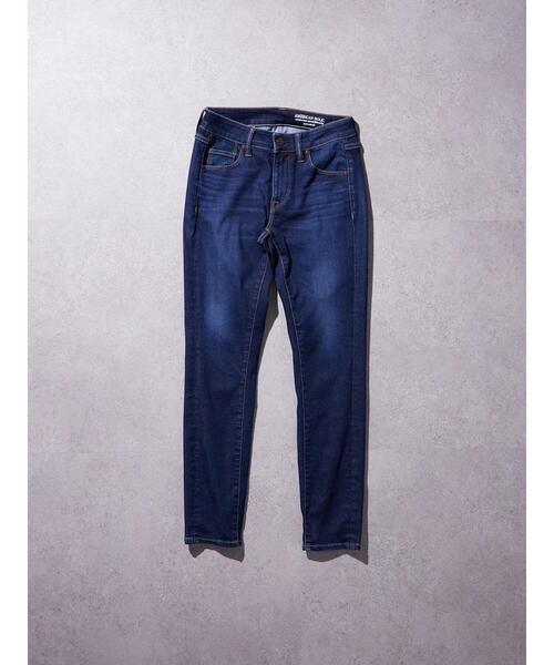 AMERICAN HOLIC(アメリカンホリック)の「スキニーフィットデニム(デニムパンツ・レディース・ブラック/ワンウォッシュ/インディゴブルー・M/XL/S/L/XS)」の14枚目の写真