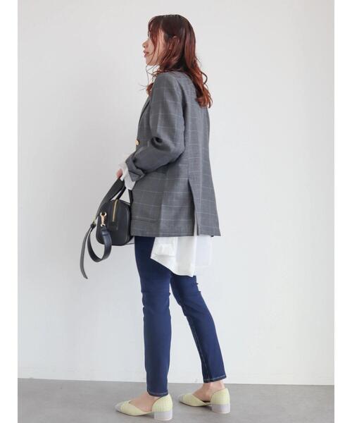 AMERICAN HOLIC(アメリカンホリック)の「スキニーフィットデニム(デニムパンツ・レディース・ブラック/ワンウォッシュ/インディゴブルー・M/XL/S/L/XS)」の19枚目の写真