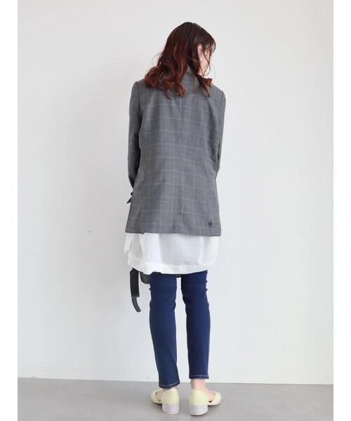 AMERICAN HOLIC(アメリカンホリック)の「スキニーフィットデニム(デニムパンツ・レディース・ブラック/ワンウォッシュ/インディゴブルー・M/XL/S/L/XS)」の20枚目の写真