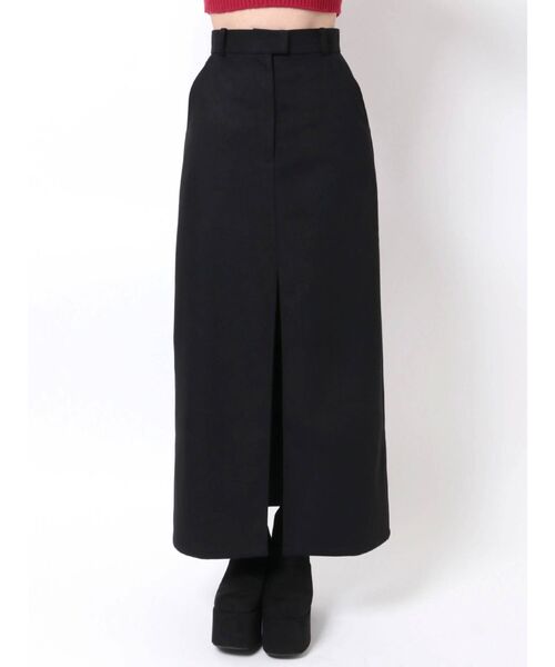 EMODA（エモダ）の「センタースリットロングスカート（スカート・レディース・ブラック/その他・SMALL/MEDIUM）」の15枚目の写真