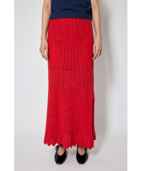 CROCHET LIKE MAXI スカート