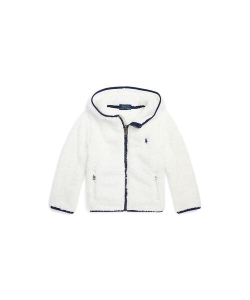 2023AW ラルフ・ローレン テディ フリースジャケット フード付き POLO RALPH LAUREN CHILDRENSWEAR（ポロ ラルフ ローレン