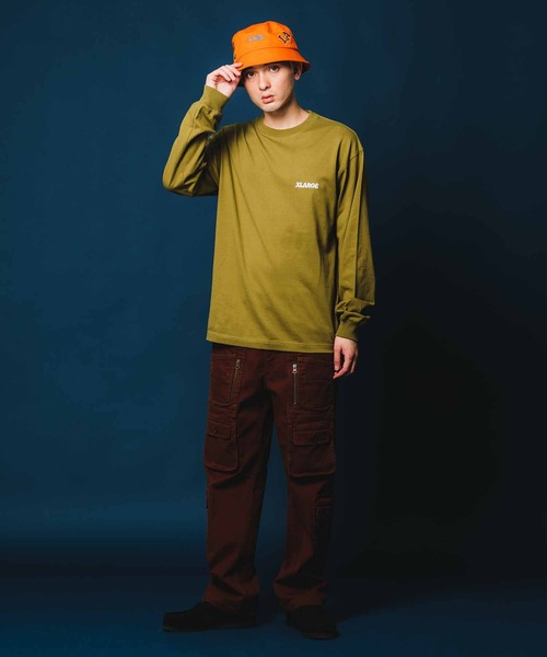 XLARGE（エクストララージ）の「FLOWER EMBROIDERED HAT（ハット・メンズ・ホワイト/ブラック/オレンジ・M/L）」の12枚目の写真