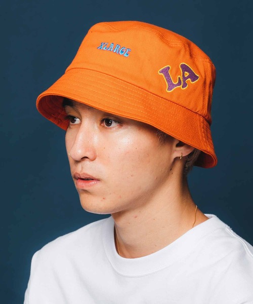 XLARGE（エクストララージ）の「FLOWER EMBROIDERED HAT（ハット・メンズ・ホワイト/ブラック/オレンジ・M/L）」の15枚目の写真