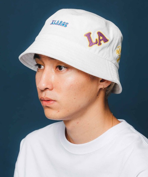 XLARGE（エクストララージ）の「FLOWER EMBROIDERED HAT（ハット・メンズ・ホワイト/ブラック/オレンジ・M/L）」の17枚目の写真