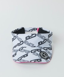 CPG GOLF | Ladies total pattern visor(レディース バイアスプリントロゴサンバイザー)(サンバイザー)