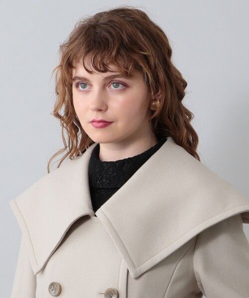 【新品未開封】DEICY ウエストマークウールロングコート DEICY（デイシー）の「ウエストマークウールロングコート