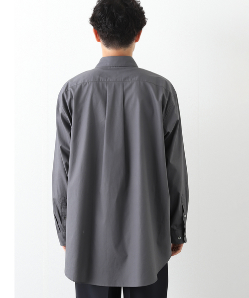 417 EDIFICE(フォーワンセブンエディフィス)の「【allery / アレリ―】 ブロードレギュラーシャツ(シャツ/ブラウス・メンズ・レッド/ホワイト/ブラウン/チャコールグレー・SMALL/MEDIUM/LARGE/X-LARGE)」の12枚目の写真