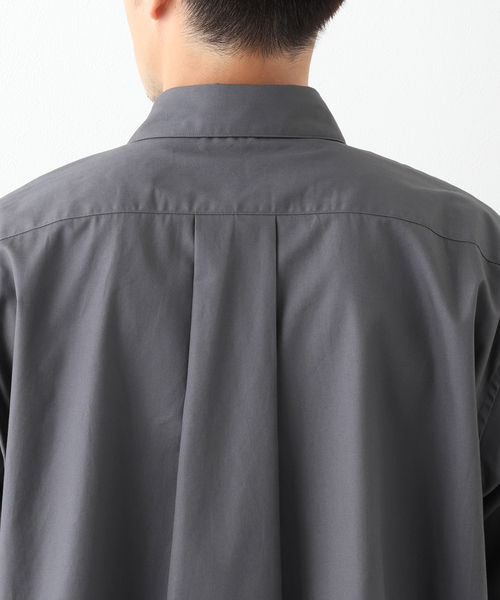417 EDIFICE(フォーワンセブンエディフィス)の「【allery / アレリ―】 ブロードレギュラーシャツ(シャツ/ブラウス・メンズ・レッド/ホワイト/ブラウン/チャコールグレー・SMALL/MEDIUM/LARGE/X-LARGE)」の15枚目の写真