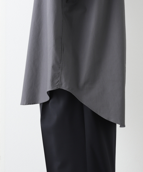 417 EDIFICE(フォーワンセブンエディフィス)の「【allery / アレリ―】 ブロードレギュラーシャツ(シャツ/ブラウス・メンズ・レッド/ホワイト/ブラウン/チャコールグレー・SMALL/MEDIUM/LARGE/X-LARGE)」の18枚目の写真
