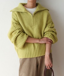 Chillfar | ハーフジップニットプルオーバー(ニット/セーター)