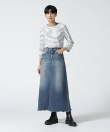 DANA FANEUIL（ダナファヌル）の「FANEUIL/ファヌル　BOAT NECK BORDER LS TEE（Tシャツ/カットソー）」