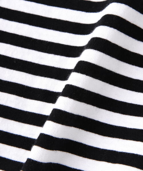 DANA FANEUIL（ダナファヌル）の「FANEUIL/ファヌル　BOAT NECK BORDER LS TEE（Tシャツ/カットソー・レディース・ブラック/ベージュ/その他11/グレー・2）」の13枚目の写真