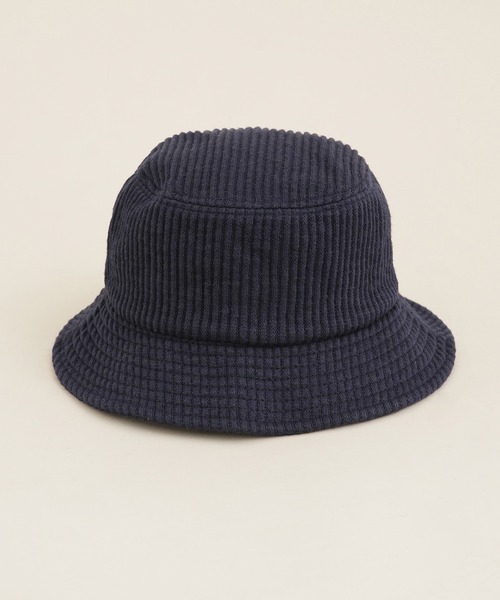 Healthknit（ヘルスニット）の「Healthknit/ワイドリブバケットハット（ハット・レディース・ブラック/ネイビー/カーキ・FREE）」の5枚目の写真