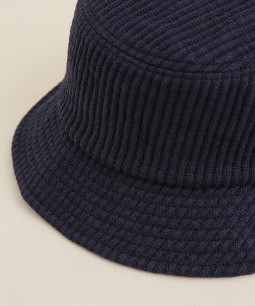 Healthknit（ヘルスニット）の「Healthknit/ワイドリブバケットハット（ハット・レディース・ブラック/ネイビー/カーキ・FREE）」の8枚目の写真