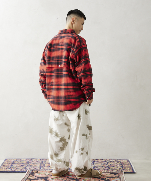 WOOLRICH(ウールリッチ)の「【WOOLRICH / ウールリッチ】シェパード シャツ(シャツ/ブラウス・メンズ・レッド/ブルー系その他・LARGE/X-LARGE)」の4枚目の写真