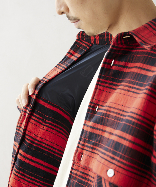 WOOLRICH(ウールリッチ)の「【WOOLRICH / ウールリッチ】シェパード シャツ(シャツ/ブラウス・メンズ・レッド/ブルー系その他・LARGE/X-LARGE)」の7枚目の写真