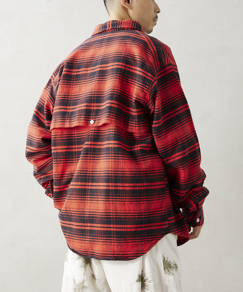 WOOLRICH(ウールリッチ)の「【WOOLRICH / ウールリッチ】シェパード シャツ(シャツ/ブラウス・メンズ・レッド/ブルー系その他・LARGE/X-LARGE)」の8枚目の写真