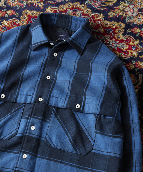WOOLRICH(ウールリッチ)の「【WOOLRICH / ウールリッチ】シェパード シャツ(シャツ/ブラウス・メンズ・レッド/ブルー系その他・LARGE/X-LARGE)」の9枚目の写真