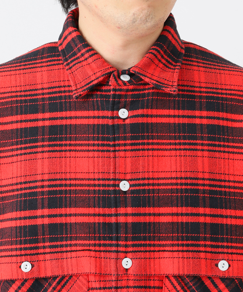 WOOLRICH(ウールリッチ)の「【WOOLRICH / ウールリッチ】シェパード シャツ(シャツ/ブラウス・メンズ・レッド/ブルー系その他・LARGE/X-LARGE)」の17枚目の写真