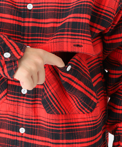 WOOLRICH(ウールリッチ)の「【WOOLRICH / ウールリッチ】シェパード シャツ(シャツ/ブラウス・メンズ・レッド/ブルー系その他・LARGE/X-LARGE)」の21枚目の写真