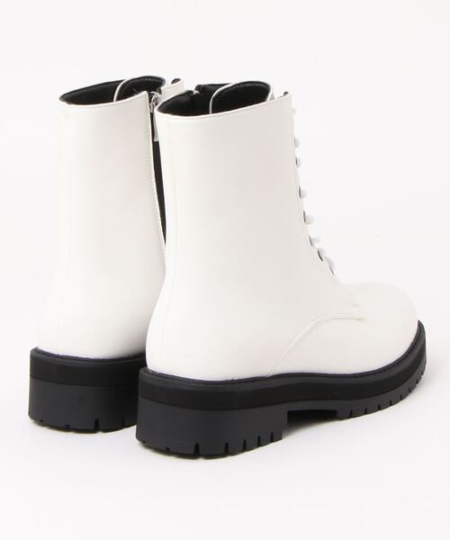 semantic design（セマンティックデザイン）の「セマンティックデザイン/semantic design 8ホール レースアップブーツ（ブーツ・メンズ・ブラック/ホワイト・MEDIUM/LARGE）」の11枚目の写真