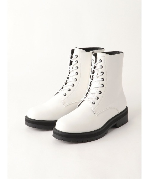 semantic design（セマンティックデザイン）の「セマンティックデザイン/semantic design 8ホール レースアップブーツ（ブーツ・メンズ・ブラック/ホワイト・MEDIUM/LARGE）」の22枚目の写真