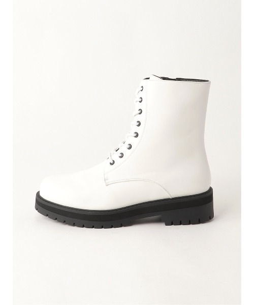 semantic design（セマンティックデザイン）の「セマンティックデザイン/semantic design 8ホール レースアップブーツ（ブーツ・メンズ・ブラック/ホワイト・MEDIUM/LARGE）」の9枚目の写真